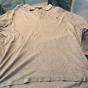 Polo by Ralph Lauren Light Gray Polo Shirt